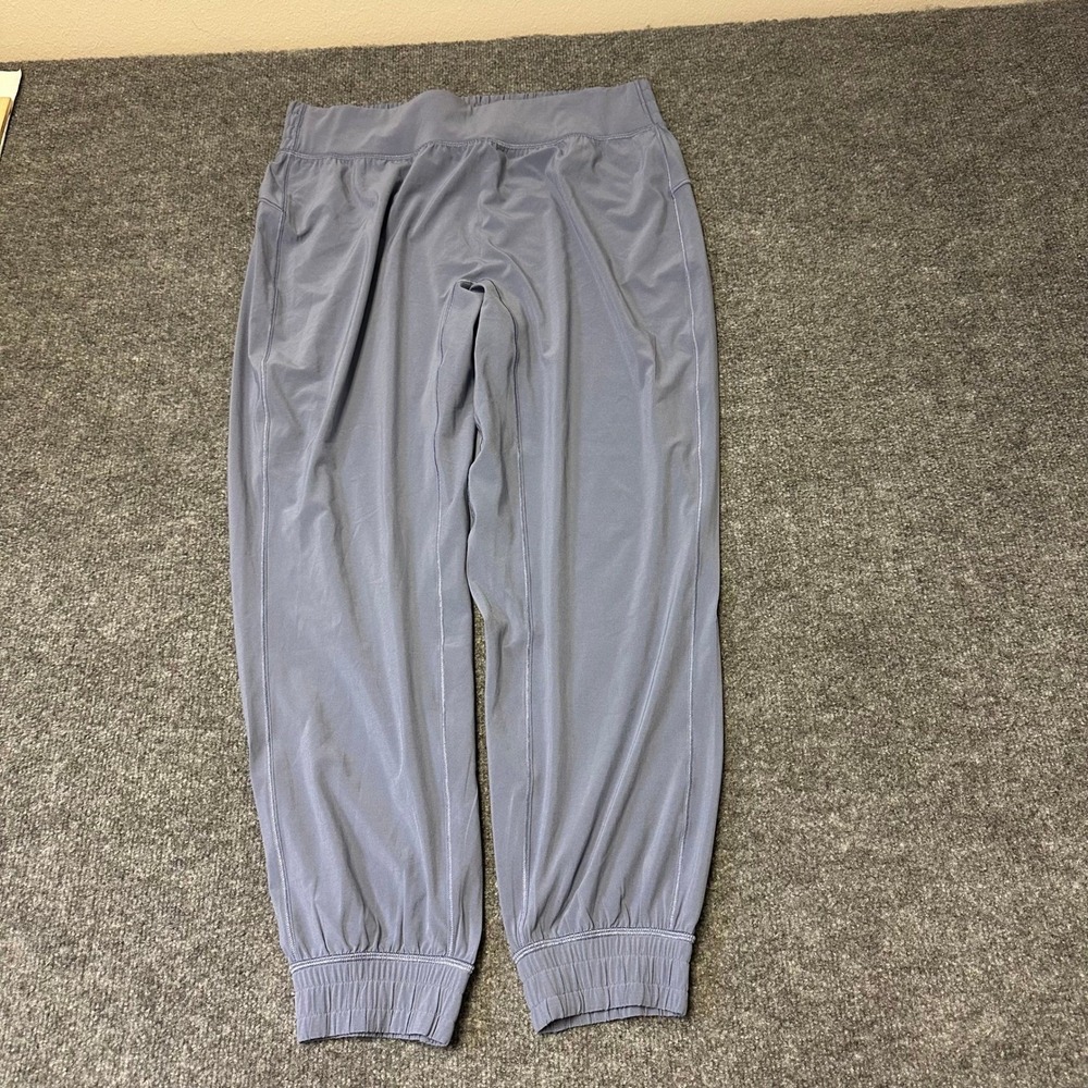 Lululemon Jogger Womens Size 12 Blue High Rise Lightweight Athletic Activewear